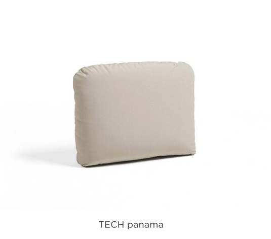 Nardi Komodo outdoor corner back cushion by Custom Wood Designs, featuring Sunbrella fabric for outdoor comfort and style.