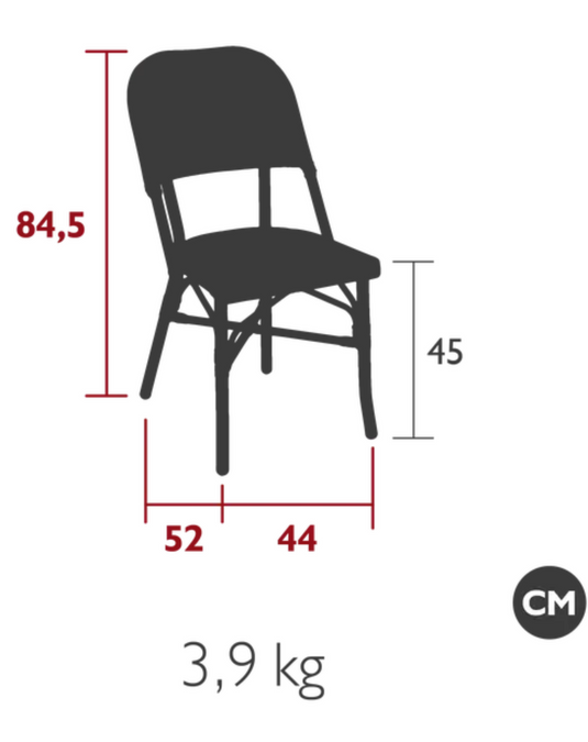 Tequila Bistro Restaurant Chair by Custom Wood Designs featuring a wooden frame and comfortable seating for dining spaces.
