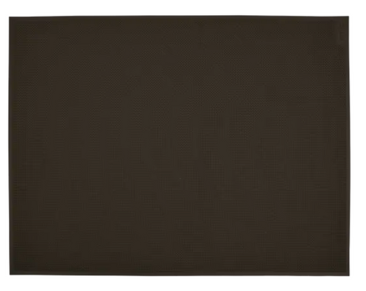 Fermob BASICS Tonka placemat, 45x35 cm, made of durable material, featuring a vibrant yellow color for outdoor dining.