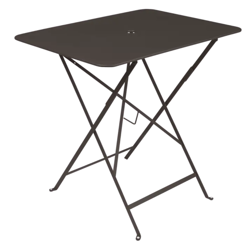 Load image into Gallery viewer, Fermob Bistro Table 77x57 cm foldable outdoor metal table with a sleek design, ideal for patio or garden use
