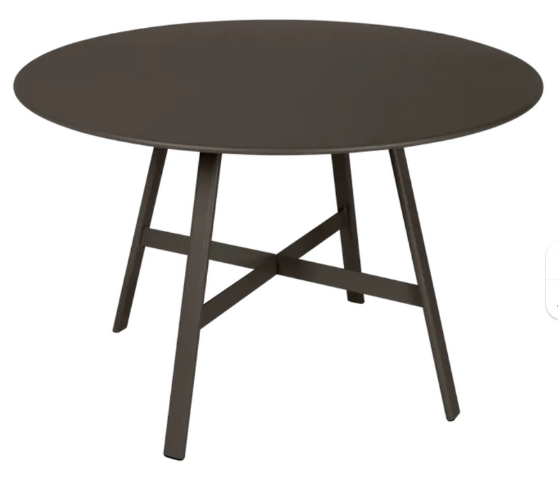Load image into Gallery viewer, Fermob SO'O Oval Oak Table with 117cm diameter, featuring a stylish wooden surface, ideal for restaurant or hotel dining areas.
