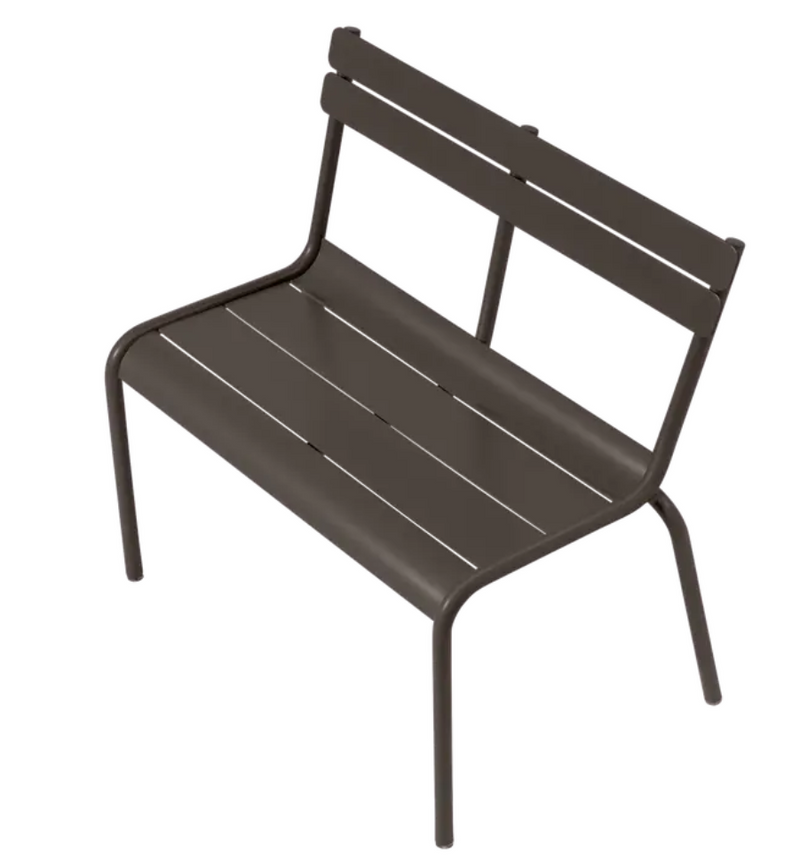 Load image into Gallery viewer, Fermob Luxembourg Kid Bench, a colorful wooden children’s corner contract bench with playful design, suitable for restaurant or play areas.
