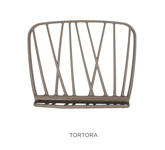 Tortora Komodo Backrest Schienale for Nardi Komodo outdoor sofa, fabric back piece designed for patio comfort.