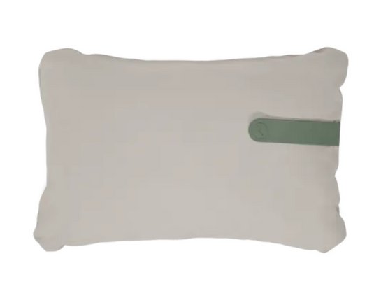 Color mix outdoor cushion by Fermob, 44 x 30 cm, featuring a vibrant twine pattern for garden or patio seating.