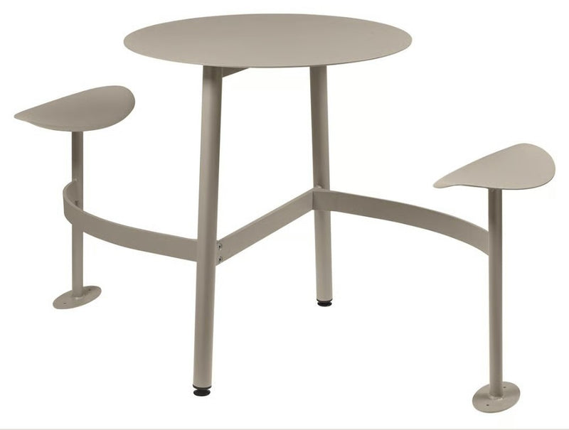 Load image into Gallery viewer, BOLDER 2-Seater Modular Round Outdoor Table with Integrated Seating

