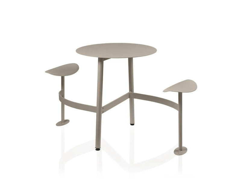 Load image into Gallery viewer, BOLDER 2-Seater Modular Round Outdoor Table with Integrated Seating
