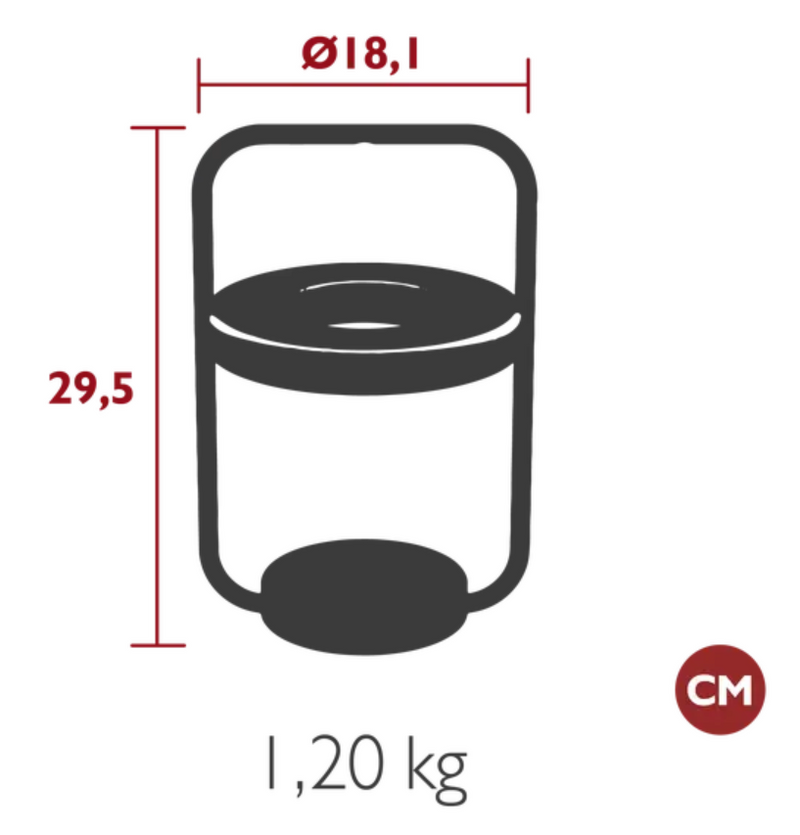 Load image into Gallery viewer, Fermob ULLI Monochrome outdoor lamp, 30 cm tall, with sleek design and monochrome finish, ideal for outdoor lighting.
