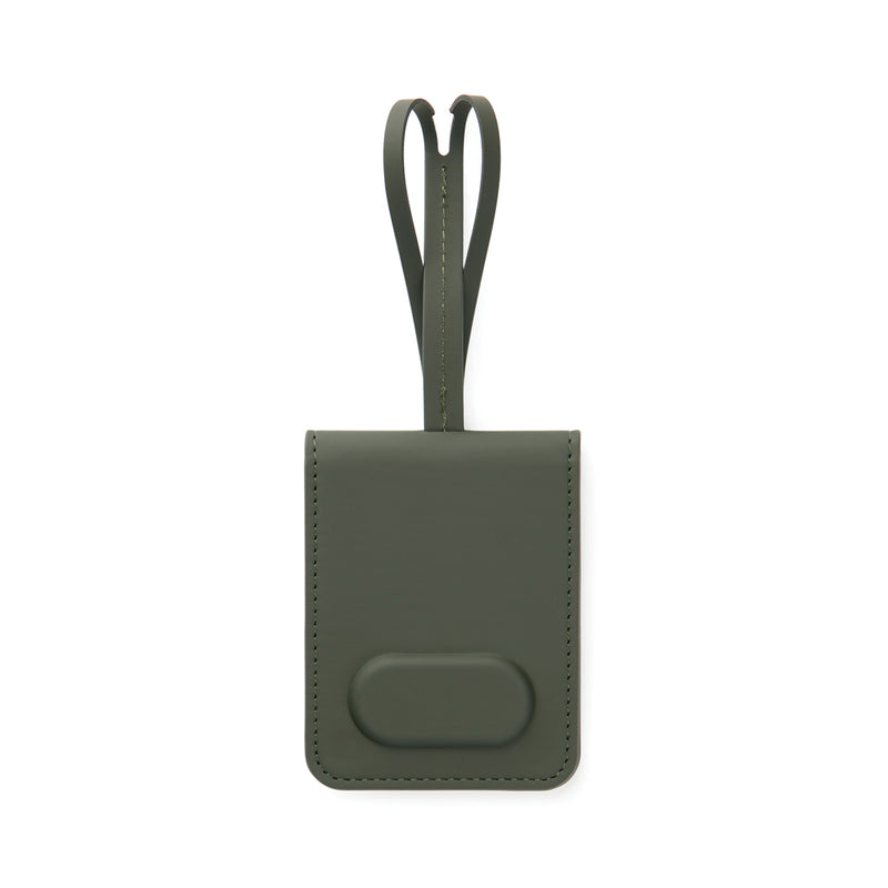 Load image into Gallery viewer, Vinga Baltimore RCS luggage tag with finder dual for phones and tablets, featuring a sleek design and adjustable strap.
