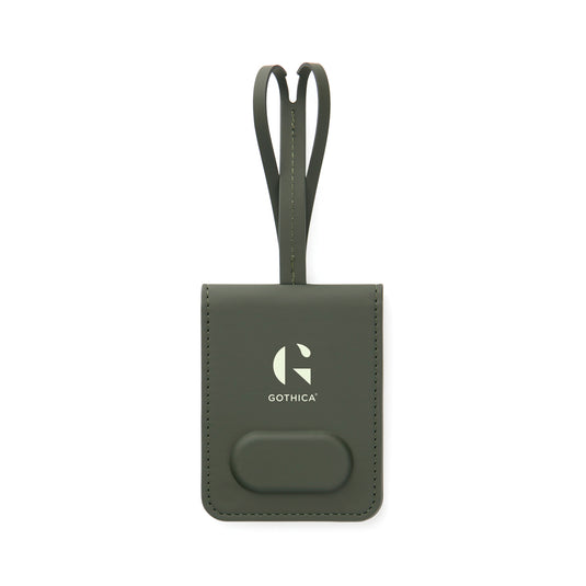 Vinga Baltimore RCS luggage tag with finder, designed for phone and tablet accessories, featuring a durable, branded design.