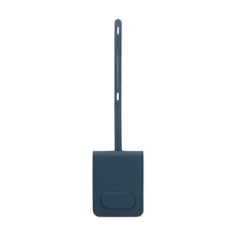 Load image into Gallery viewer, Vinga Baltimore RCS luggage tag with finder dual, durable plastic tag attached to a suitcase for easy identification.
