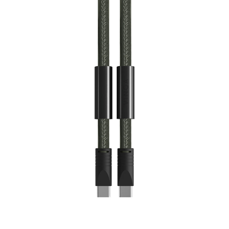 Load image into Gallery viewer, Vinga Baltimore RCS phone charging cable with connector, black phone and tablet accessory, durable and compatible with various devices.
