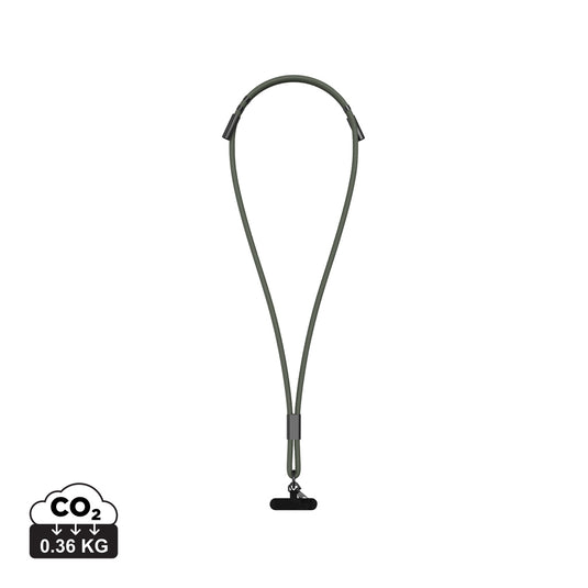 Vinga Baltimore RCS phone and tablet charging cable with cord, black, compact design for easy connectivity