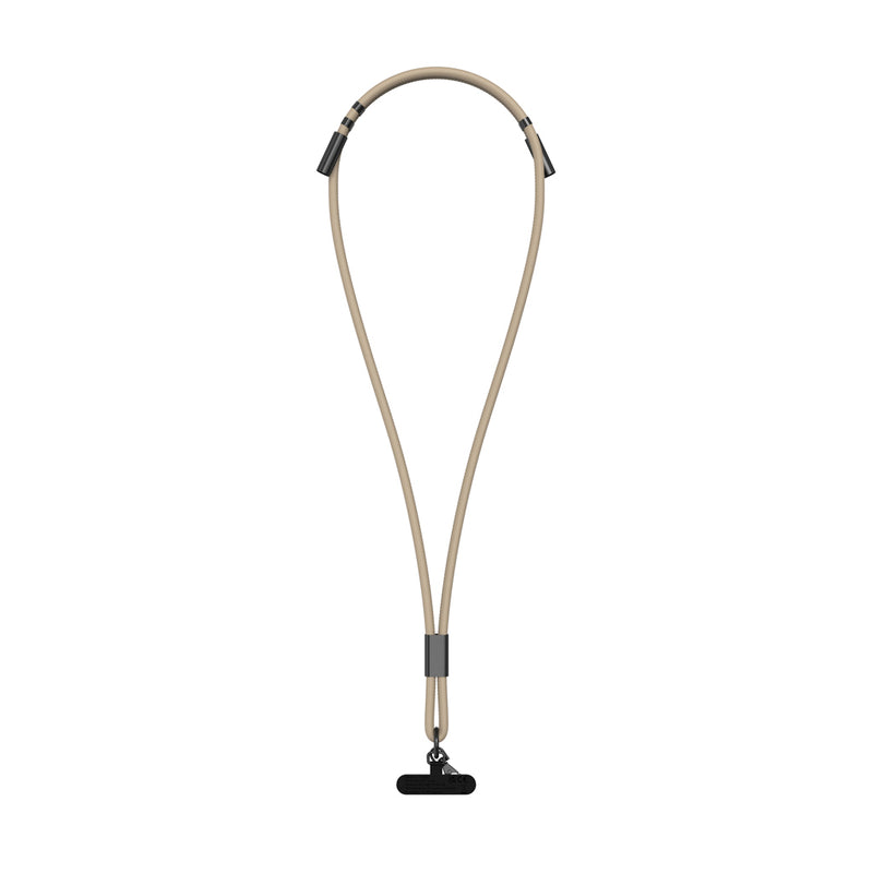 Load image into Gallery viewer, Vinga Baltimore RCS phone cord with charging cable for phones and tablets, black accessory with USB connection.

