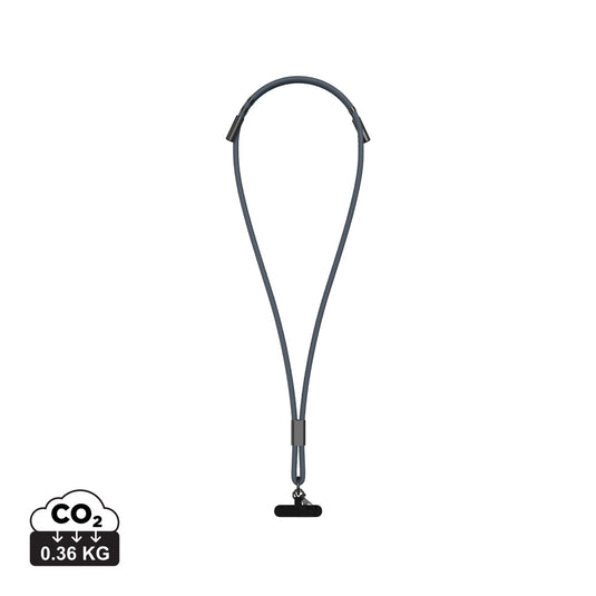 Vinga Baltimore RCS phone and tablet charging cable with cord, black, durable accessory for fast device charging