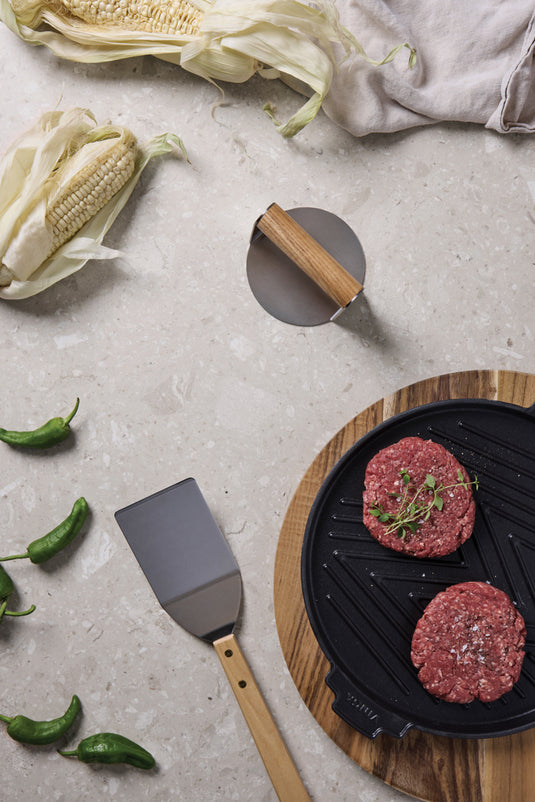 VINGA Paso smash burger press - Custom Wood Designs