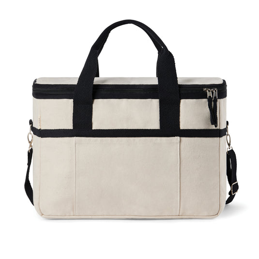 VINGA Volonne AWARE™ recycled canvas cooler basket - Custom Wood Designs