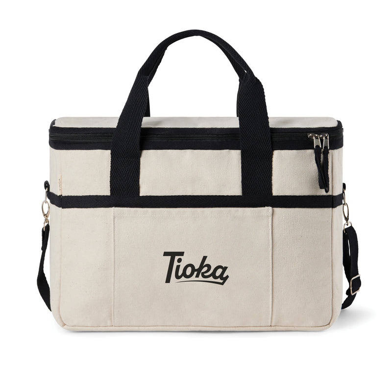 Load image into Gallery viewer, VINGA Volonne AWARE™ recycled canvas cooler basket - Custom Wood Designs
