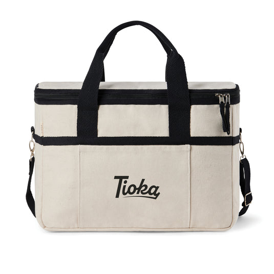 VINGA Volonne AWARE™ recycled canvas cooler basket - Custom Wood Designs
