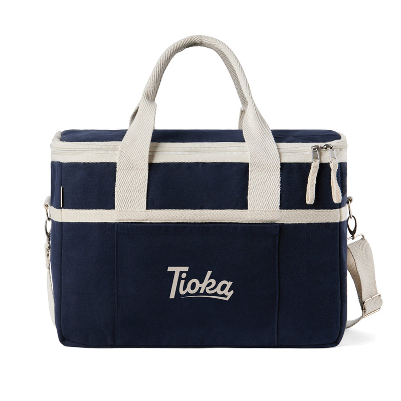 Load image into Gallery viewer, VINGA Volonne AWARE™ recycled canvas cooler basket - Custom Wood Designs
