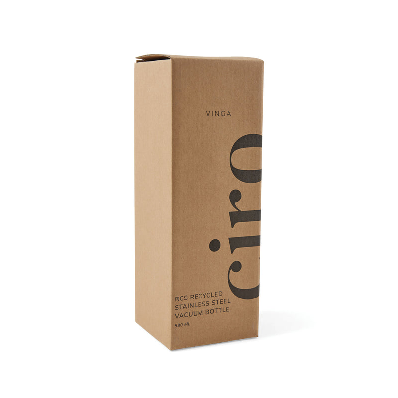 Load image into Gallery viewer, VINGA Ciro RCS recycled vacuum bottle 580ml - Custom Wood Designs
