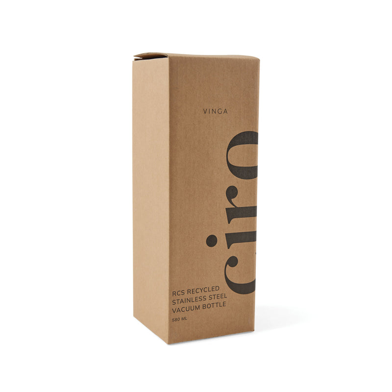 Load image into Gallery viewer, VINGA Ciro RCS recycled vacuum bottle 580ml - Custom Wood Designs
