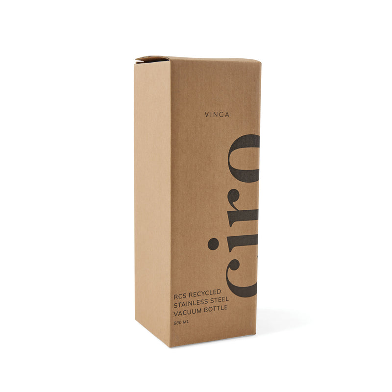 Load image into Gallery viewer, VINGA Ciro RCS recycled vacuum bottle 580ml - Custom Wood Designs
