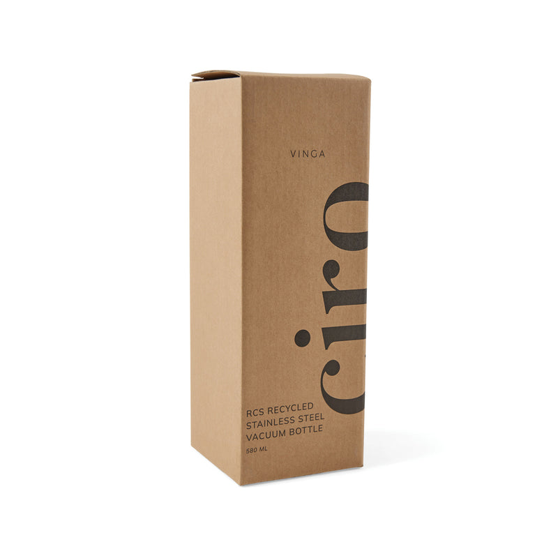 Load image into Gallery viewer, VINGA Ciro RCS recycled vacuum bottle 580ml - Custom Wood Designs
