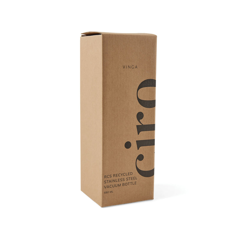 Load image into Gallery viewer, VINGA Ciro RCS recycled vacuum bottle 580ml - Custom Wood Designs
