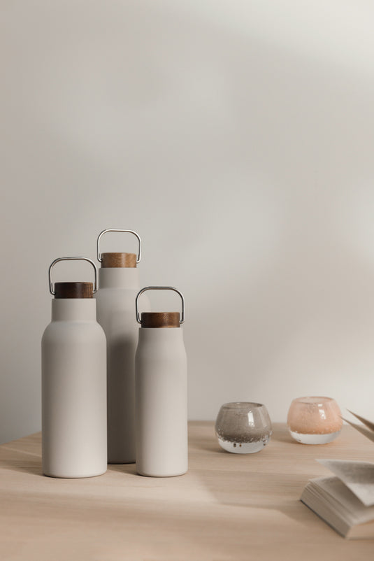 VINGA Ciro RCS recycled vacuum bottle 580ml - Custom Wood Designs
