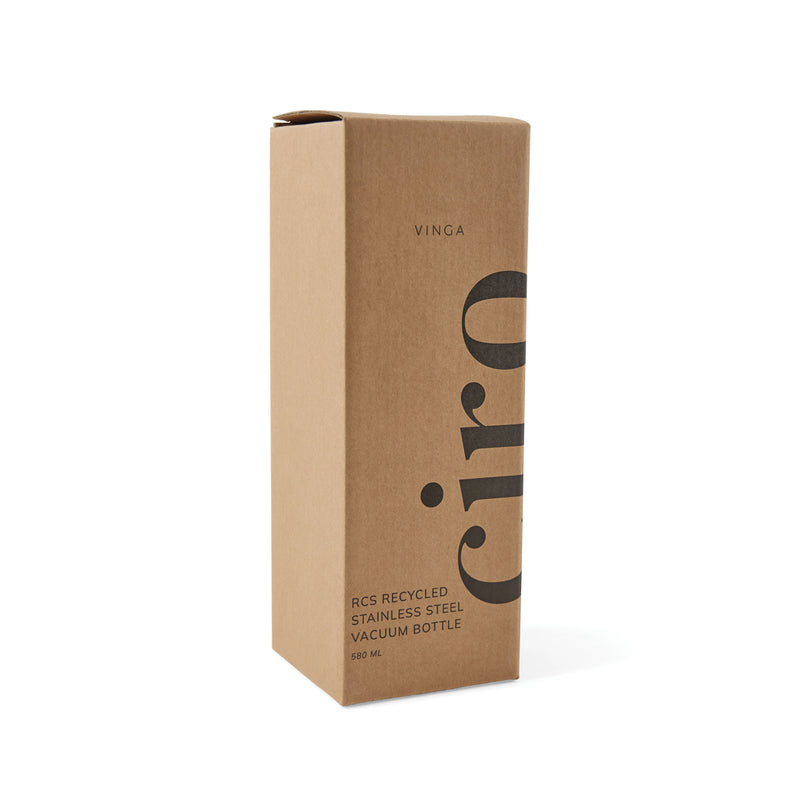 Load image into Gallery viewer, VINGA Ciro RCS recycled vacuum bottle 580ml - Custom Wood Designs
