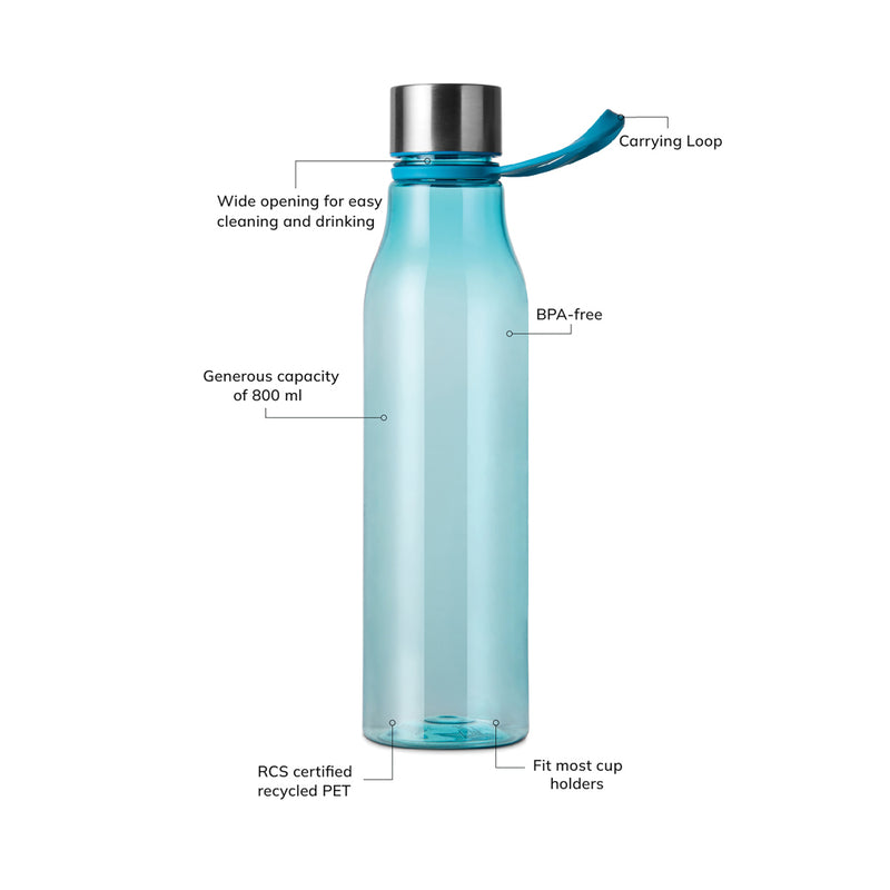 Load image into Gallery viewer, Lean RCS RPET waterbottle 800 ML - Custom Wood Designs
