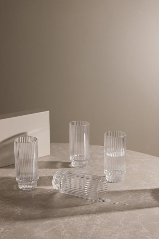 VINGA York highball, 4 pcs set - Custom Wood Designs VINGA York highball, 4 pcs set