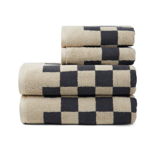Elba OCS organic cotton towel, 4 pcs set - Custom Wood Designs