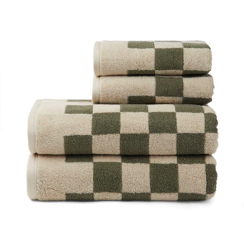 Load image into Gallery viewer, Elba OCS organic cotton towel, 4 pcs set - Custom Wood Designs
