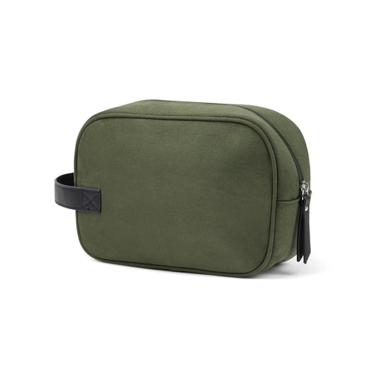 Marlo RCS recycled polyester toiletry bag - Custom Wood Designs