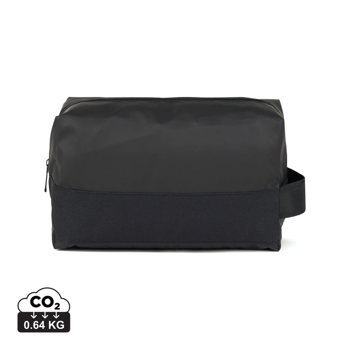 Livorn GRS recycled polyester toiletry bag - Custom Wood Designs