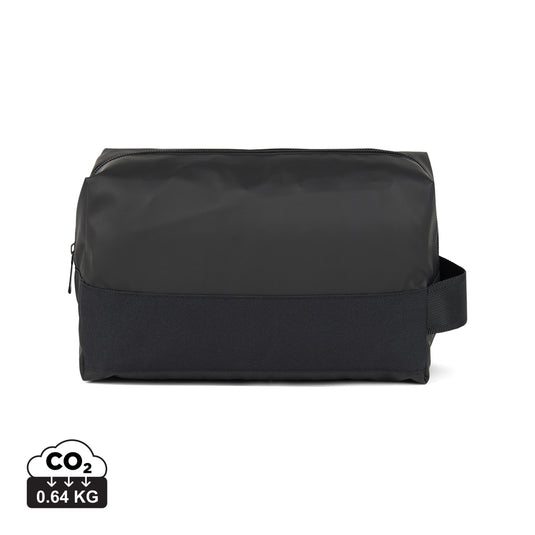 Livorn GRS recycled polyester toiletry bag - Custom Wood Designs