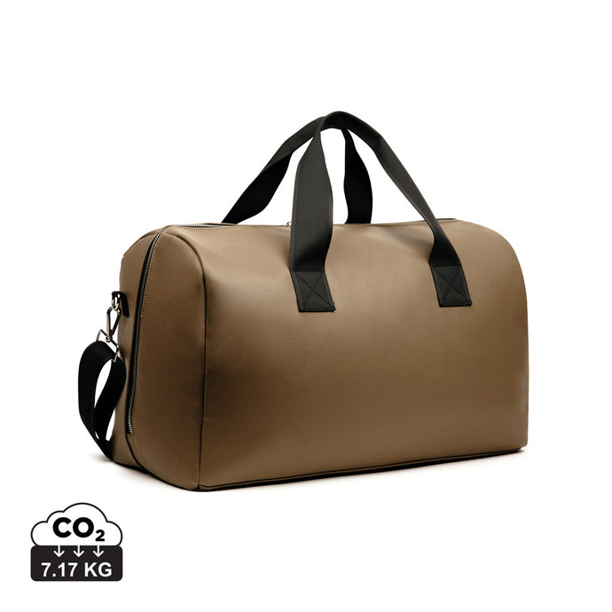 Bermon RCS recycled PU weekend bag - Custom Wood Designs
