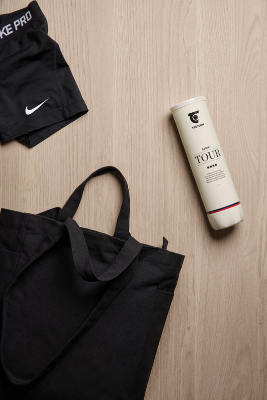 Hil AWARE™ recycled canvas zip tote