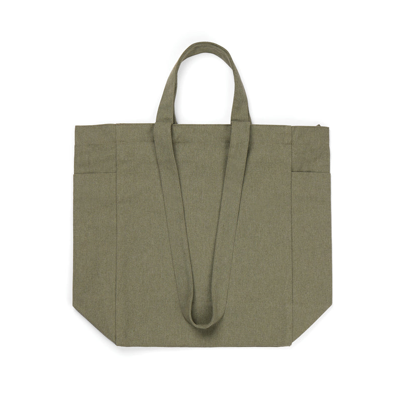 Load image into Gallery viewer, Hil AWARE™ recycled canvas zip tote

