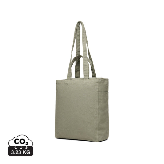 Hil AWARE™ recycled canvas zip tote