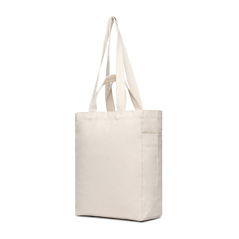 Load image into Gallery viewer, Hil AWARE™ recycled canvas zip tote
