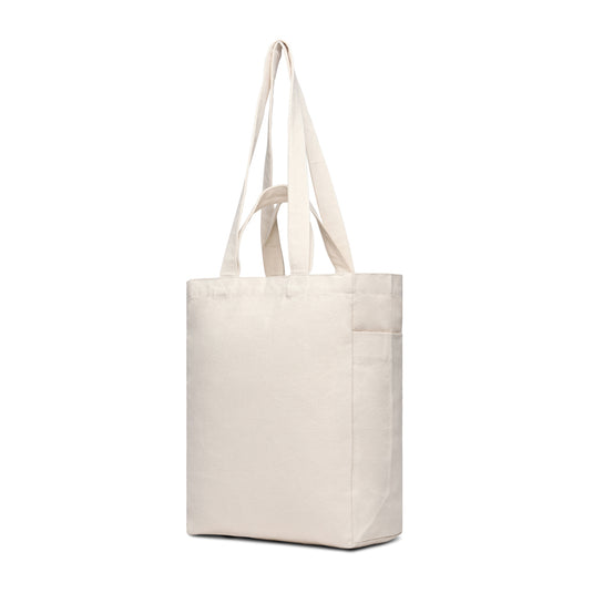 Hil AWARE™ recycled canvas zip tote