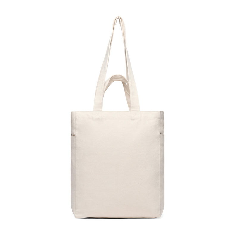 Load image into Gallery viewer, Hil AWARE™ recycled canvas zip tote
