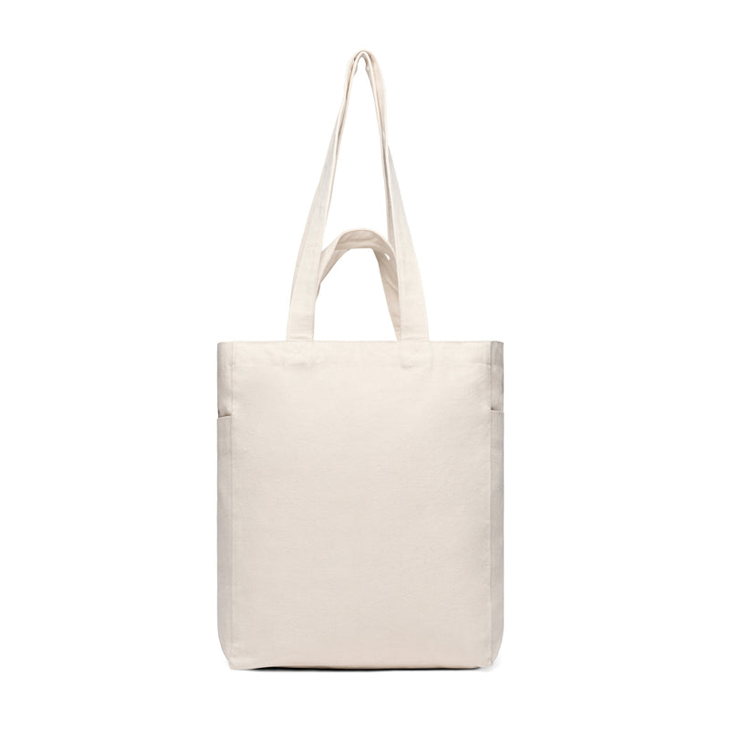 Load image into Gallery viewer, Hil AWARE™ recycled canvas zip tote
