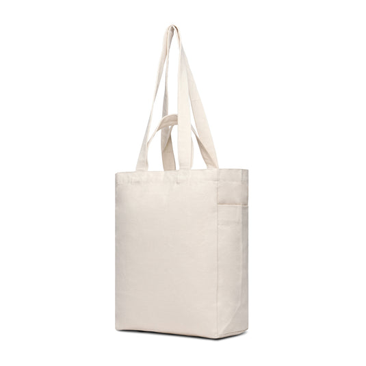 Hil AWARE™ recycled canvas zip tote