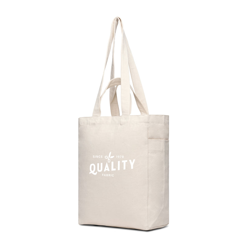 Load image into Gallery viewer, Hil AWARE™ recycled canvas zip tote

