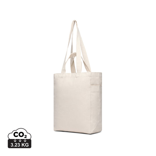Hil AWARE™ recycled canvas zip tote