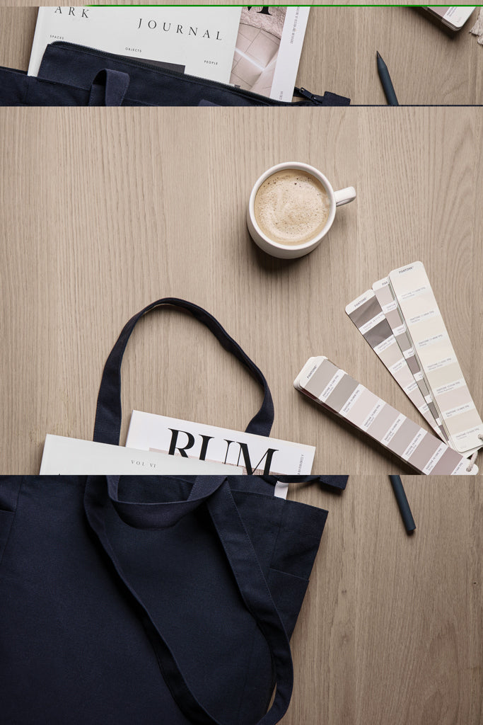 Load image into Gallery viewer, Hil AWARE™ recycled canvas zip tote
