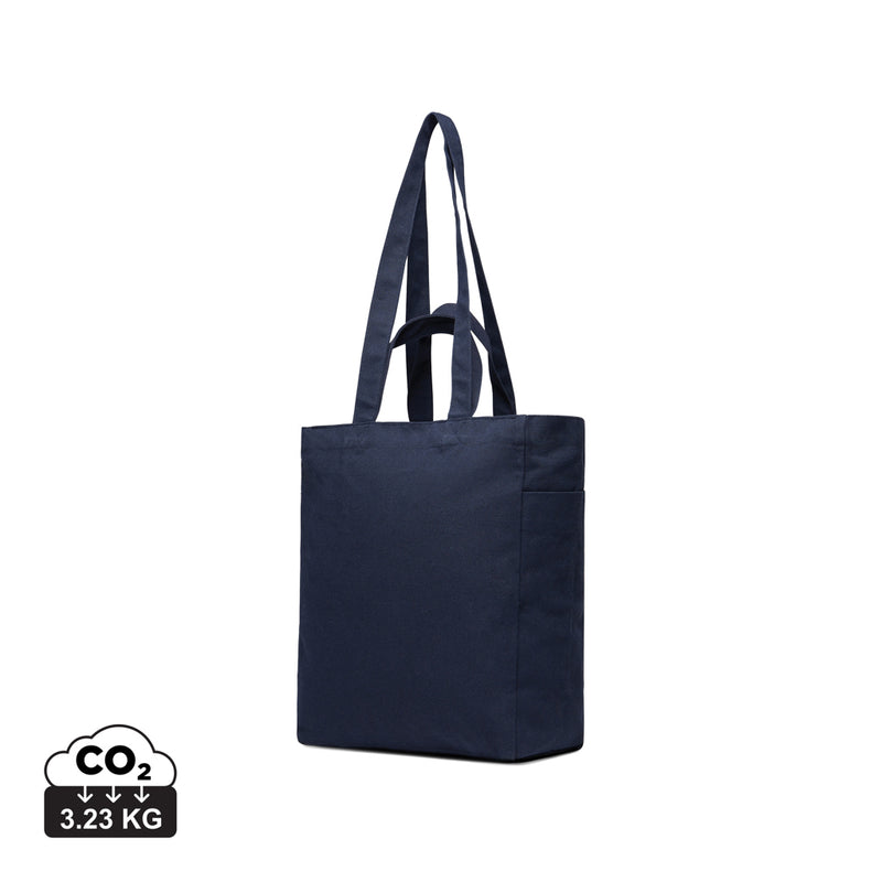 Load image into Gallery viewer, Hil AWARE™ recycled canvas zip tote
